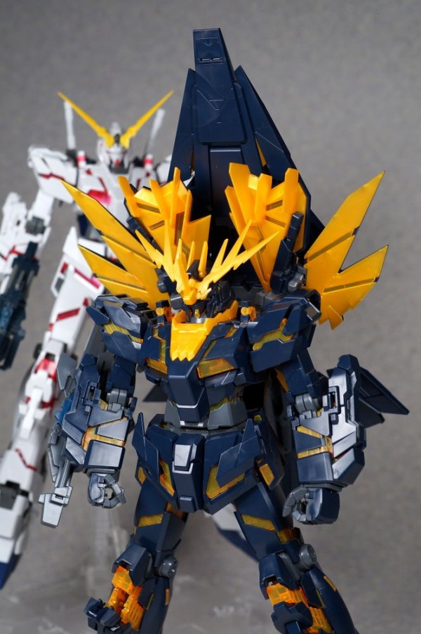 MG 1/100 ユニコーンガンダム2号機 バンシィ・ノルン 製作05 バンシィ・ノルン（デストロイモード）パチ組み : こーのーどちゃかてきんL  -立体版-