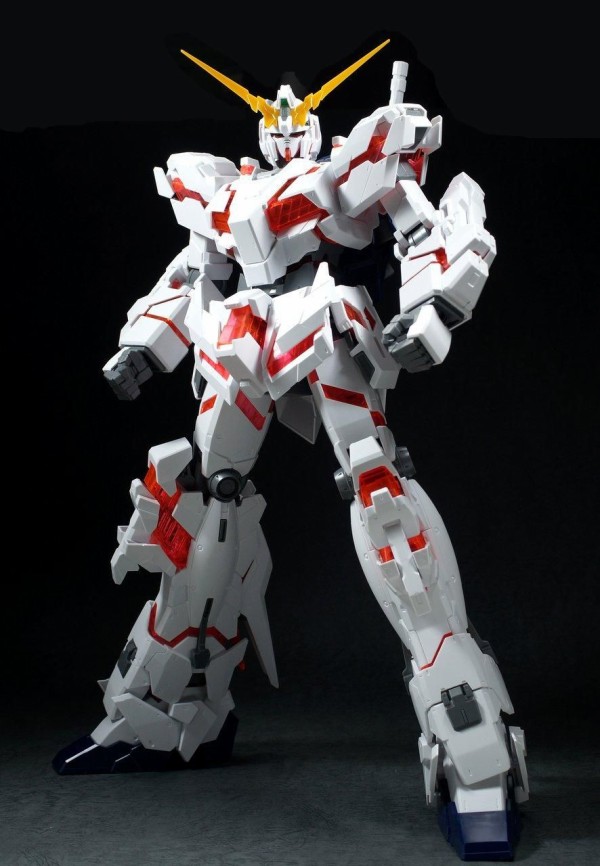 メガサイズモデル 1/48 ユニコーンガンダム（デストロイモード） 製作