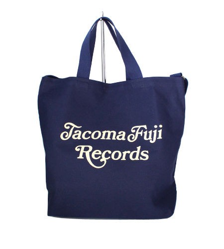 Tacoma Fuji Records Canvas Tote Bag Men's Graphic Cotton