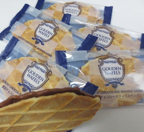 アンデル の 東京チョコレートワッフルサンド おいしいもの図鑑