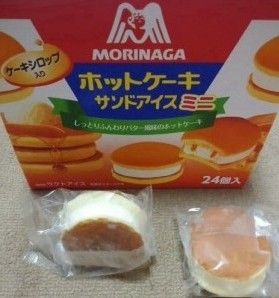 森永 ホットケーキサンドアイス おいしいもの図鑑