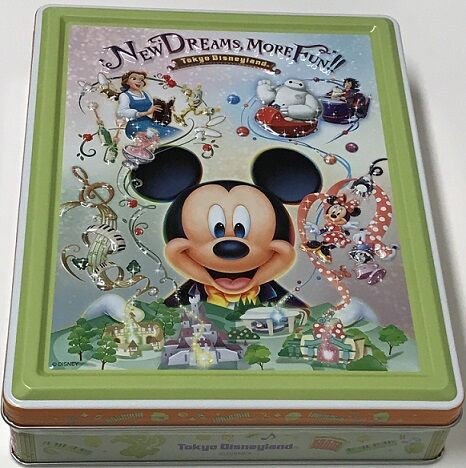 ディズニーランド の クッキー缶 : おいしいもの図鑑