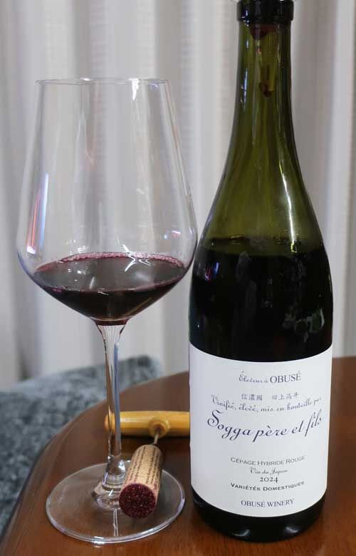 小布施ワイナリー Sogga pere etfils Chabudai wineソガペールエフィス