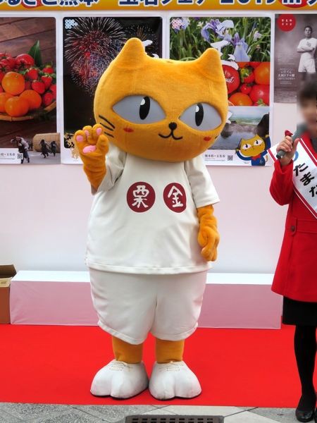 タマにゃん 北摂百貨天 ご当地キャラ展示室