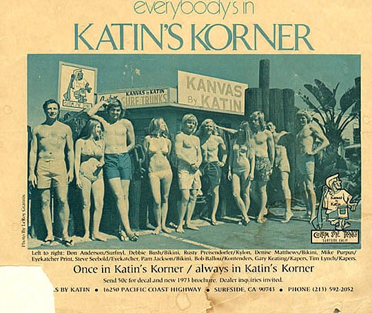 Katin ケイティン ボードショーツ サーフトランクス メンズ 33(US) CA老舗サーフトランクスブランド「KATIN（ケイティン）」とBLUER