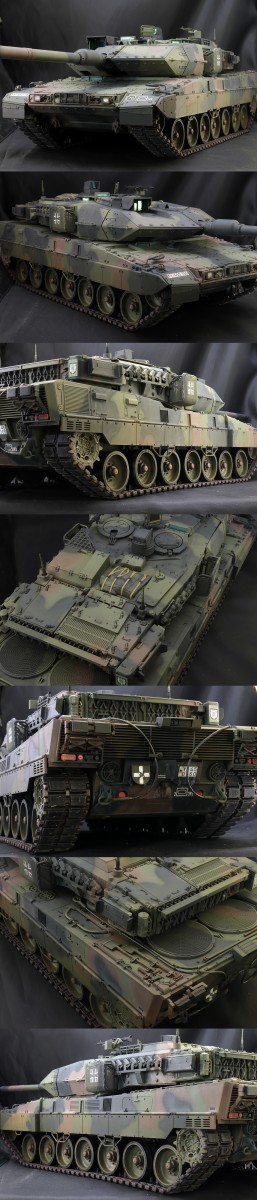 タミヤ 1/16 R/Cタンク レオパルト2 A7V フルオペレーション
