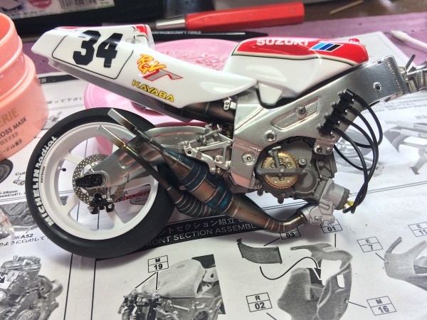 タミヤ 1/12 スズキRGV-γ(XR89)+STUDIO27 '93RGV-γトランス