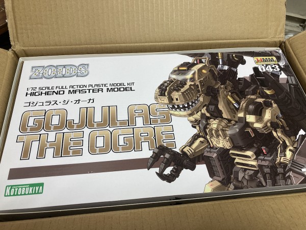 ゾイド ゴジュラス・ジ・オーガ　塗装完成品　コトブキヤ　ジャンク扱　写真撮直済 ウェザリング塗装 ゾイド hmm ゴジュラス ジ オーガ 完成品
