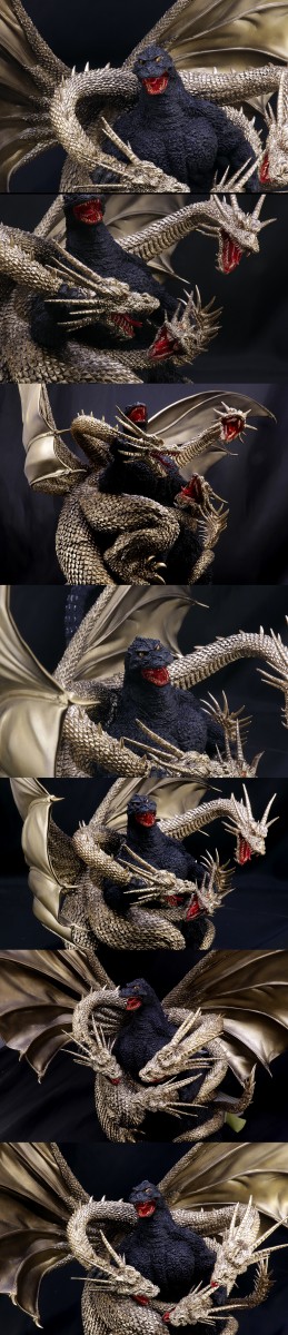 ゴジラ VS キングギドラ 酒井ゆうじ造形工房 キット 酒井ゆうじ造型工房 ゴジラvsキングギドラ ポスターバージョン