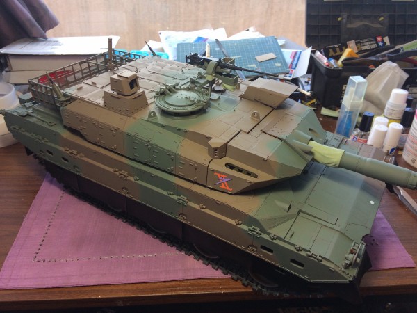 タミヤ 1/16RC 陸上自衛隊 10式戦車 フルオペレーション タミヤ 1/16RC 陸上自衛隊 10式戦車 フルオペレーション