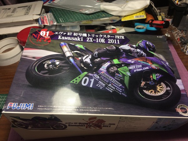 カワサキ - 未組立 1/12 エヴァンゲリオンRT 初号機 トリックスター ZX-10R エヴァンゲリオンRT初号機 TRICK☆STAR KAWASAKI ZX-10R