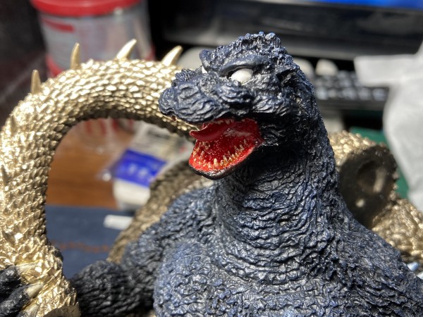ゴジラ VS キングギドラ 酒井ゆうじ造形工房 キット 酒井ゆうじ造型工房 ゴジラvsキングギドラ ポスターバージョン
