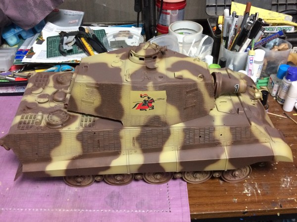 タミヤ 1/16 R/Cタンク ドイツ重戦車キングタイガー ヘンシェル タミヤ 1/16 R/Cタンク ドイツ重戦車キングタイガー ヘンシェル