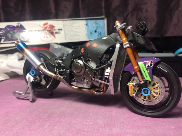 フジミ 1/12 Kawasaki ZX-10R エヴァRT 初号機 トリックスターFRTR : 〜hontepetaのお洒落手芸〜りーりあん