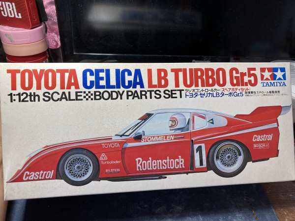 タミヤ 1/12 R/Cカーボディ セリカLBターボGr.5 : 〜hontepetaの