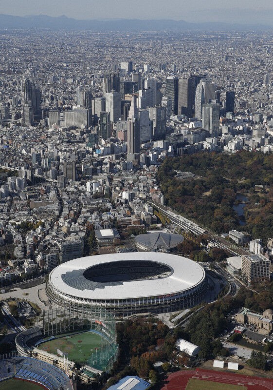 東京五輪 新国立競技場が完成 杜 もり をコンセプトで 木のぬくもり 創出 ほんわか速報