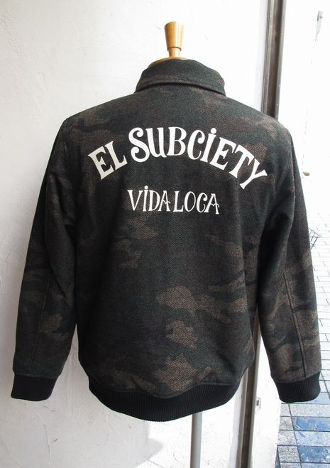 Subciety メルトンジャケットMELTON JKT-VIDALOCA-