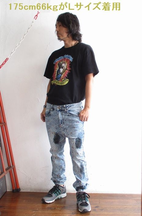 LEFLAHスキニーデニム＆サルエルJOGGER&ストレートデニム : MAGARU