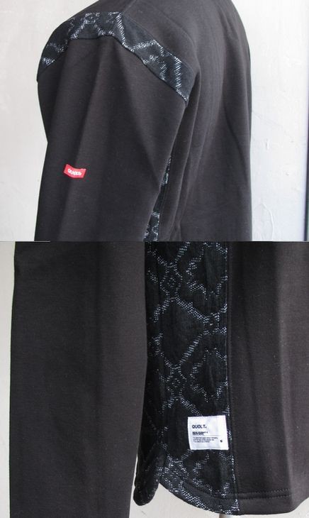 quolt 切り替えスウェット＆WOOLパンツ＆マフラー＆BOA 