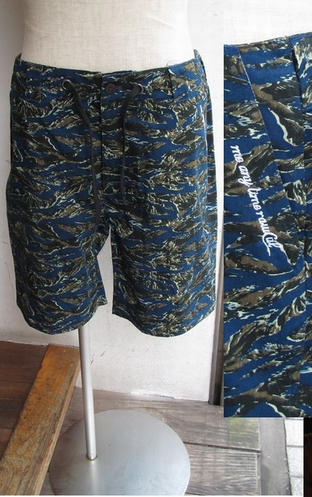 LEFLAH ベースボールシャツ＆同柄ショートパンツ : MAGARU