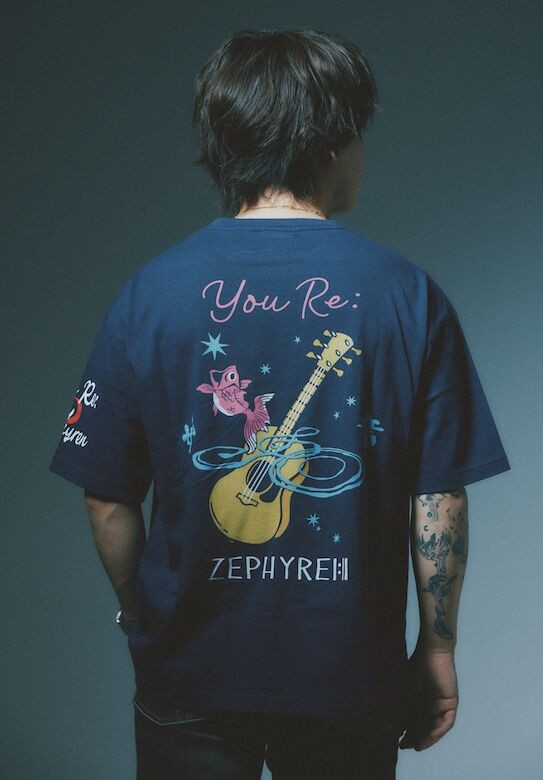 優里 Tシャツ Mサイズ Zephyren Online Store / 優里xZEPHYREN -Betelgeuse- S/S TEE WHITE