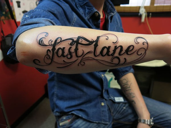 文字タトゥー Letter Tattoos Shu Tattoo