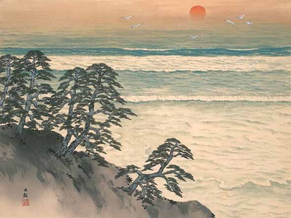 水彩画 吉野利一