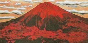 石田武（不二 50号）直筆日本画 真作 Acre