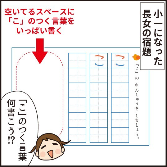 乙女な長女の真の姿とは お昼休みのおまけ記事 ほわわん子育て絵日記 Powered By ライブドアブログ