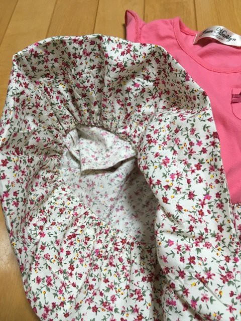 裾上げバルーンワンピ トロケル食堂