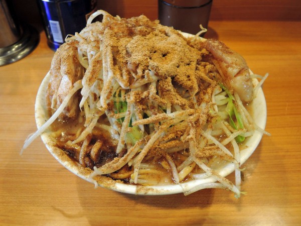 ラーメン二郎 八王子野猿街道店2 京王堀之内 小ラーメン 和風bb てきとー麺ブログ