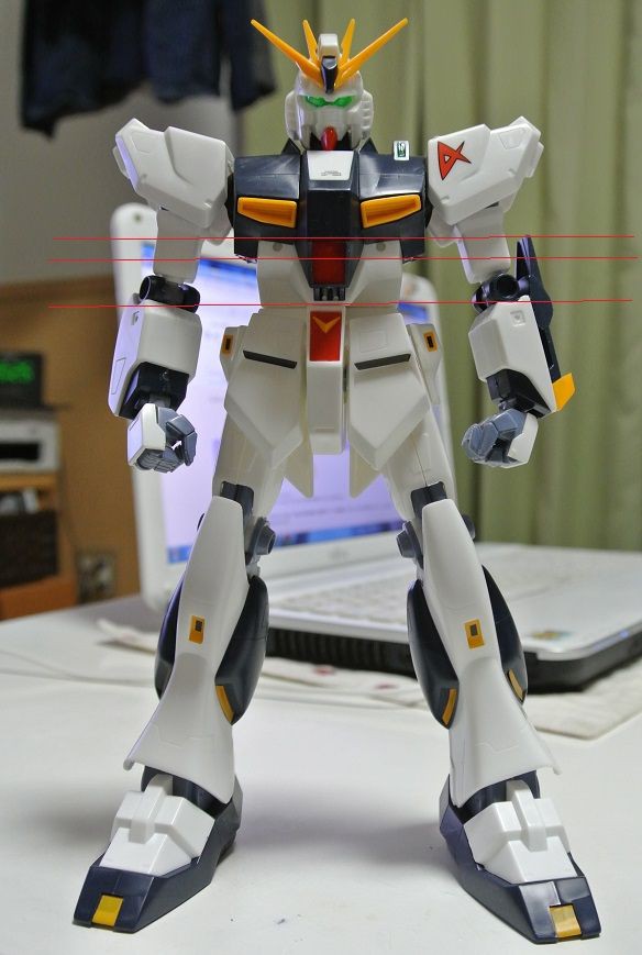 1/100旧キットνガンダム : 新プラモ作っちゃお～