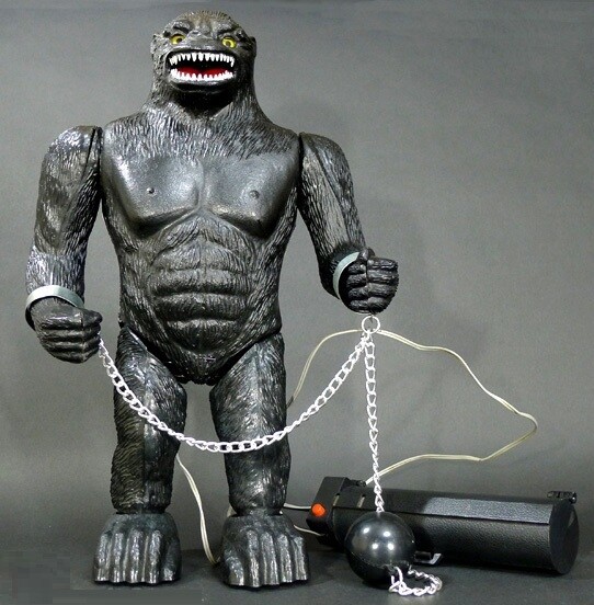 ★激レア★ マルサン電動怪獣　ジャイアントゴリラ　組み立て済み　フィギュア ☆激レア☆ マルサン電動怪獣 ジャイアントゴリラ 組み立て済み