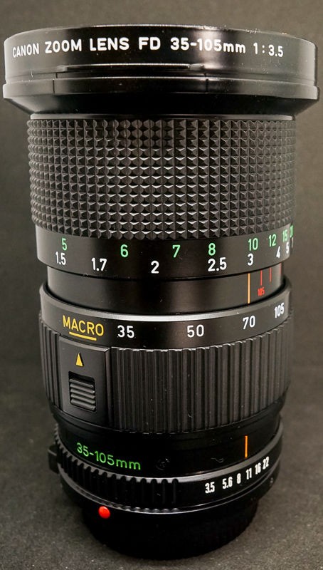 Canon NewFD35-105mm F3.5 マクロズームレンズ