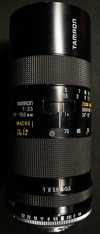TAMRON 70-150mm/F3.5 ZOOM MACRO : 竜門寺ユカラさんの「いやぁカメラ