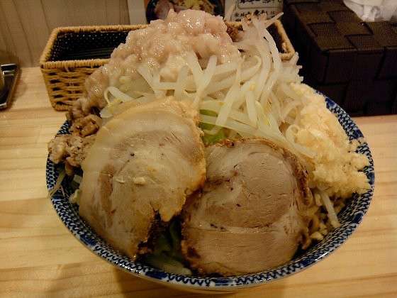 麺屋 春馬 その3 汁なし大盛り野菜増しの良い塩梅/山形市 : 山形ランチ