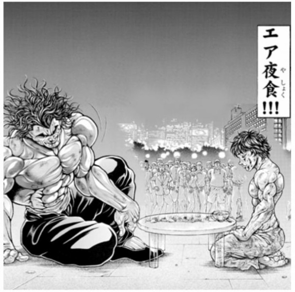 刃牙と勇次郎の決着がエア味噌汁ってなんだよｗｗｗｗｗｗｗｗ アニサク