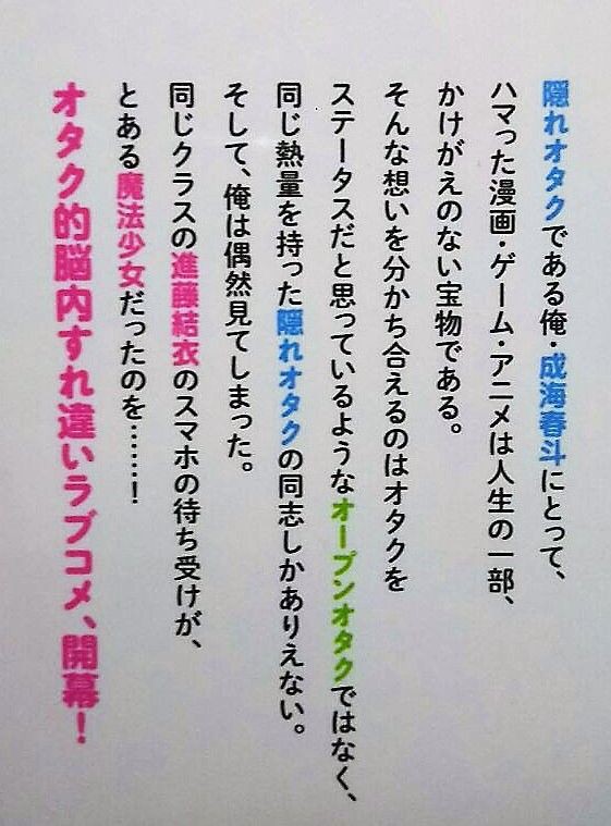 漫画紹介 隠れオタクの恋愛戦略 藤桜日記