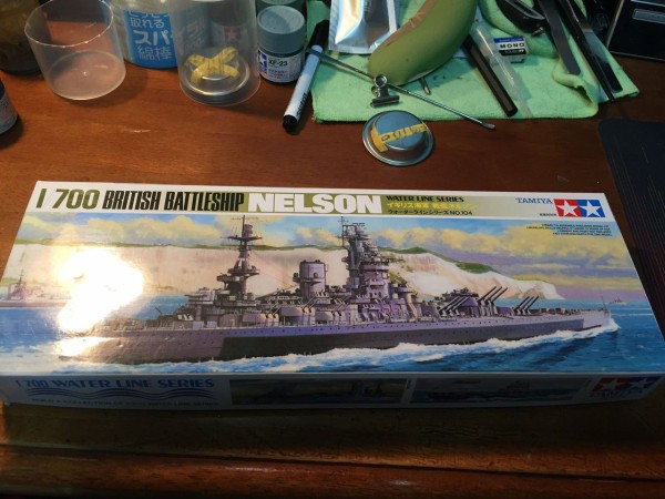 戦艦 Nelson ネルソン その1 艦これ提督が作る艦船模型ブログ