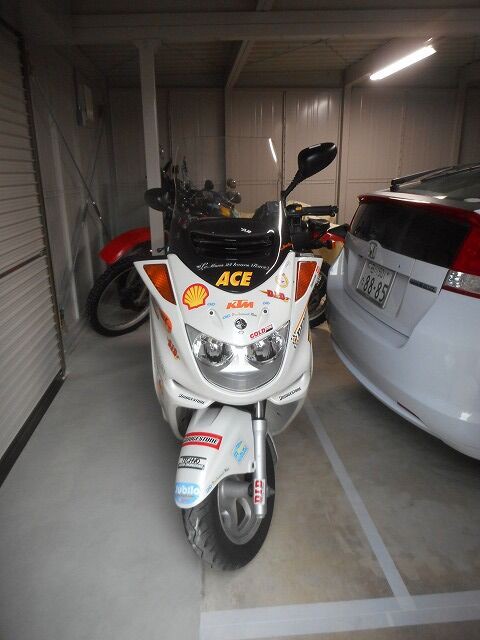 ヤマハ マジェスティー（SG03J) エンジンオイル交換 2020.06.01