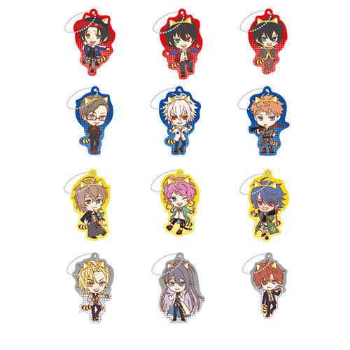 ヒプノシスマイク×ラスカル シンジュク・シブヤ アクリルキーホルダー シースルーアクリルスタンド シンジュク＆シブヤ 1BOX