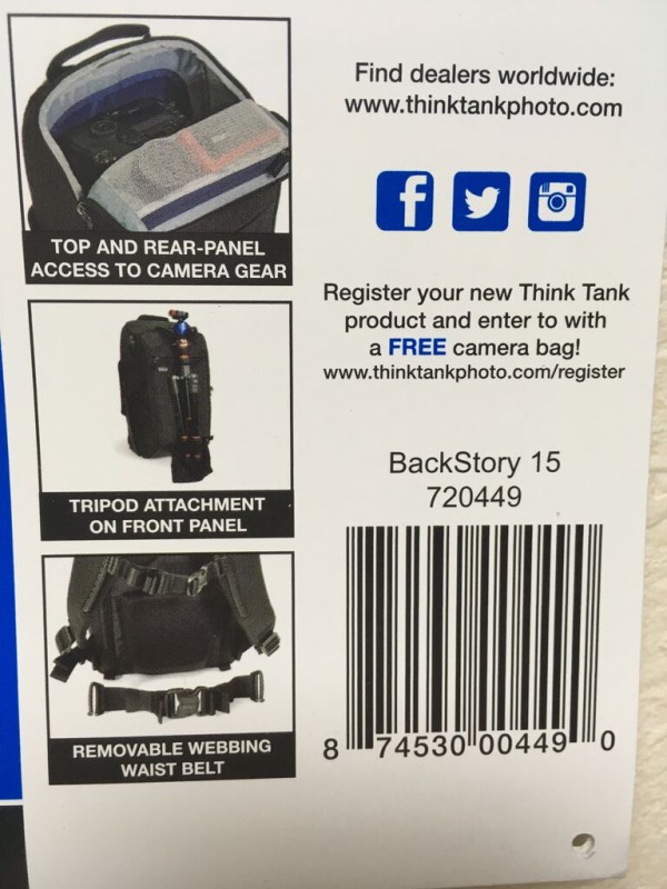 シンクタンクフォト バックストーリー15 ようやく機材を詰め込んでみた