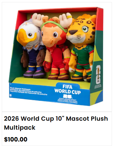 2026年 FIFAワールドカップの公式マスコットが微妙 : テキサス移住の