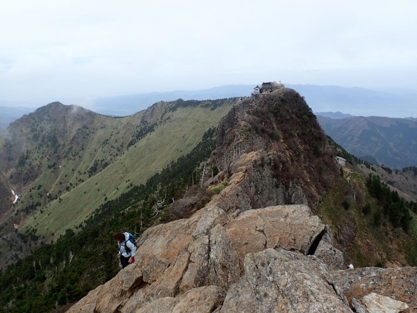 四国遠征 石鎚山 天狗岳までいったぞぉ ぷち登山