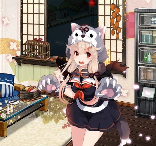 夕立とグレカーレにハロウィングラ実装 艦これネバギブ Never Give Up