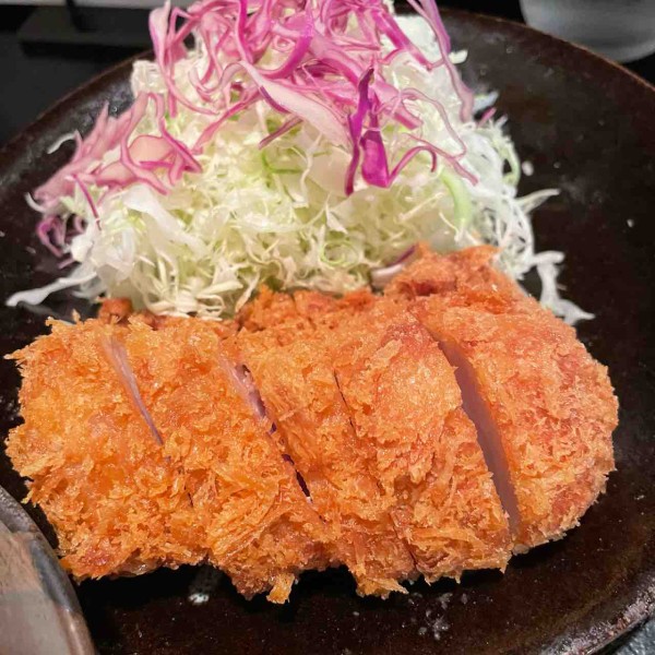とん鈴でランチの「ばらカツ定食」にしてみた☆確かにばらカツだ