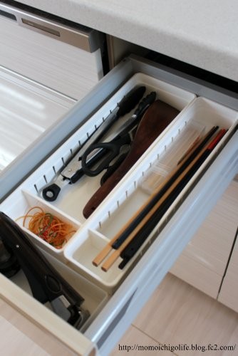 無印】コンロ横の細長い引き出しの収納見直し : ぽかぽか日和