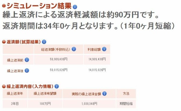 フラット35の繰上返済 ファミリーライフサービス編 1 書庫のある家 I Cube