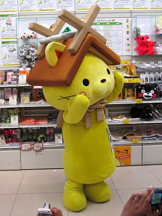 着包 東急ハンズ渋谷店に しまねっこ しっぺい 13年 春 ゆるキャラｇｗ ５ Hakka Nikki