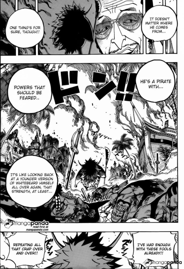 ワンピース ネタバレ 802話 黄猿も認める白ひげの息子の圧倒的強さは気になるな One Piece World